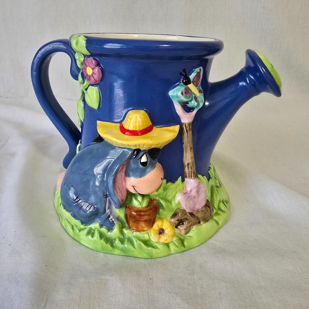 FTD Disney Winnie the Pooh & Friends 3D Figures Watering Can Colorful Ceramic - Picture 8 of 16
